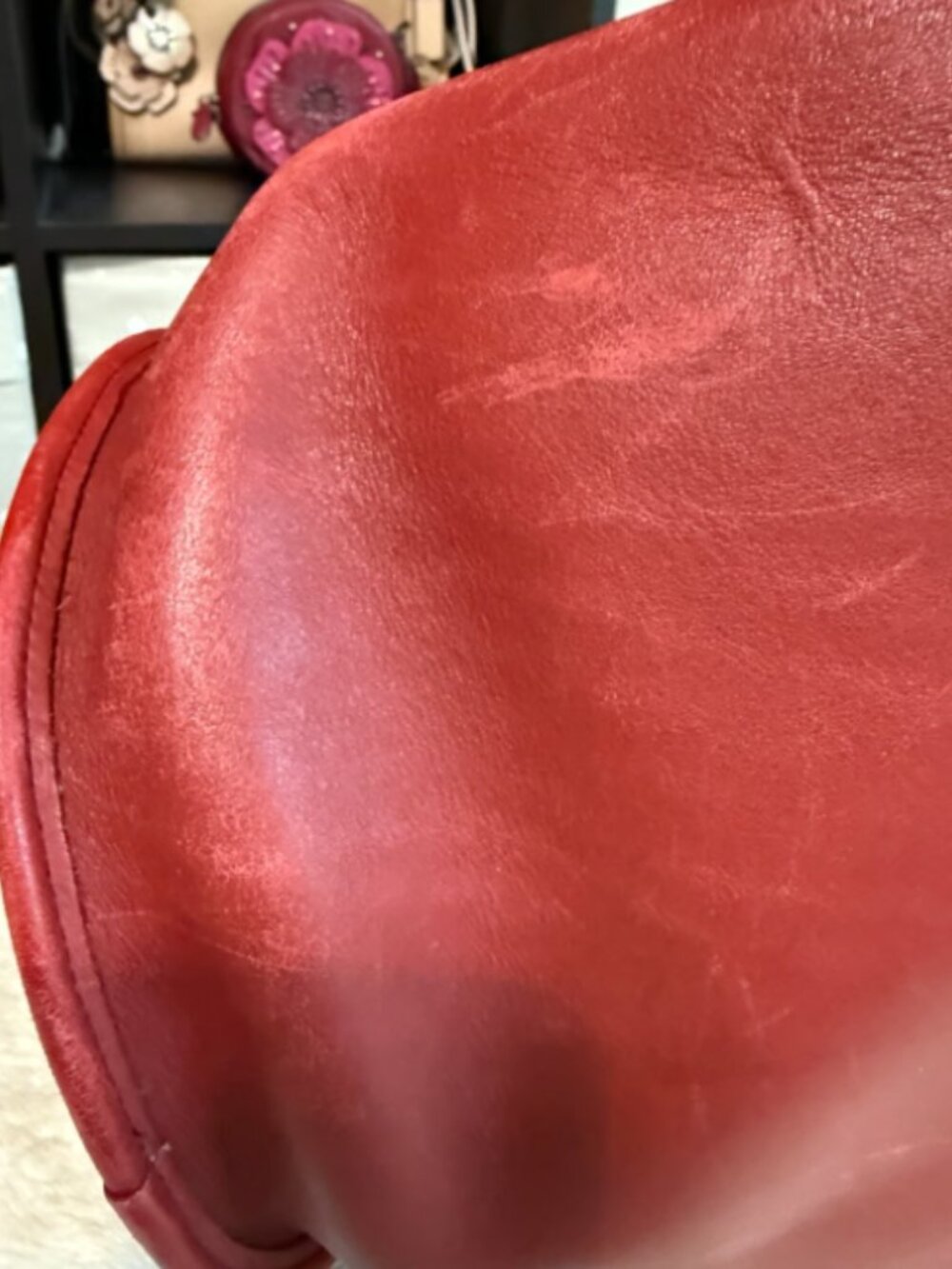 Vintage Coach Helen Berg’s Legacy #9953, Red - Picture 7 of 11